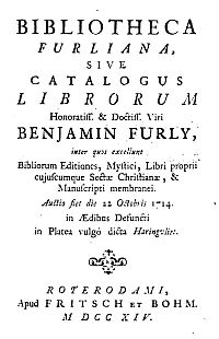 Benjamin Furly