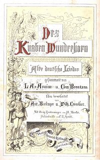 <em>Des Knaben Wunderhorn</em>, edizione del 1874