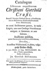 Christian Gotthold Crusius