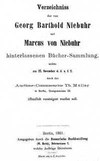 Marcus von Niebuhr