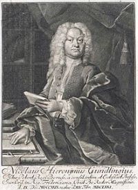 Nicolaus Hieronymus Gundling