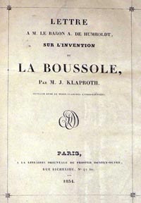 Julius Heinrich Klaproth