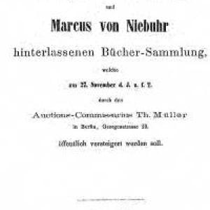 Marcus von Niebuhr