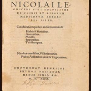 Niccolò Leoniceno (o da Lonigo)
